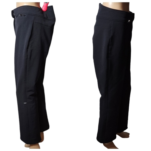 Fera wool stretch black ski, snowboard pants. - Picture 7 of 16